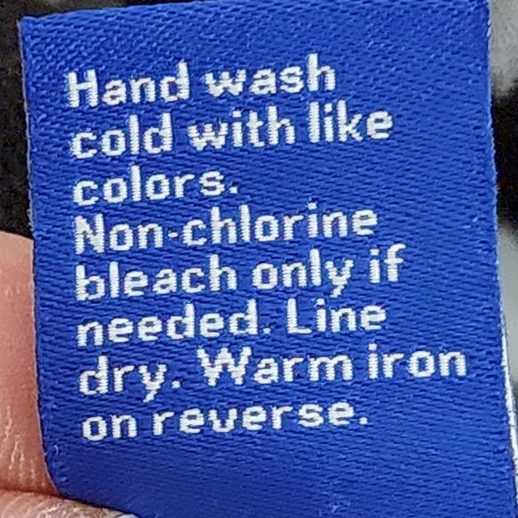 Apt. 9 Black w/Black Check Layer Roll Sleeves Poly Rayon Span Pull Over Top L - Picture 15 of 16